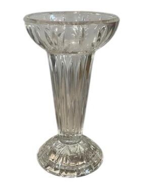 Vintage Princess House Highlights Crystal Vase 781 Pillar Candle Holder Germany